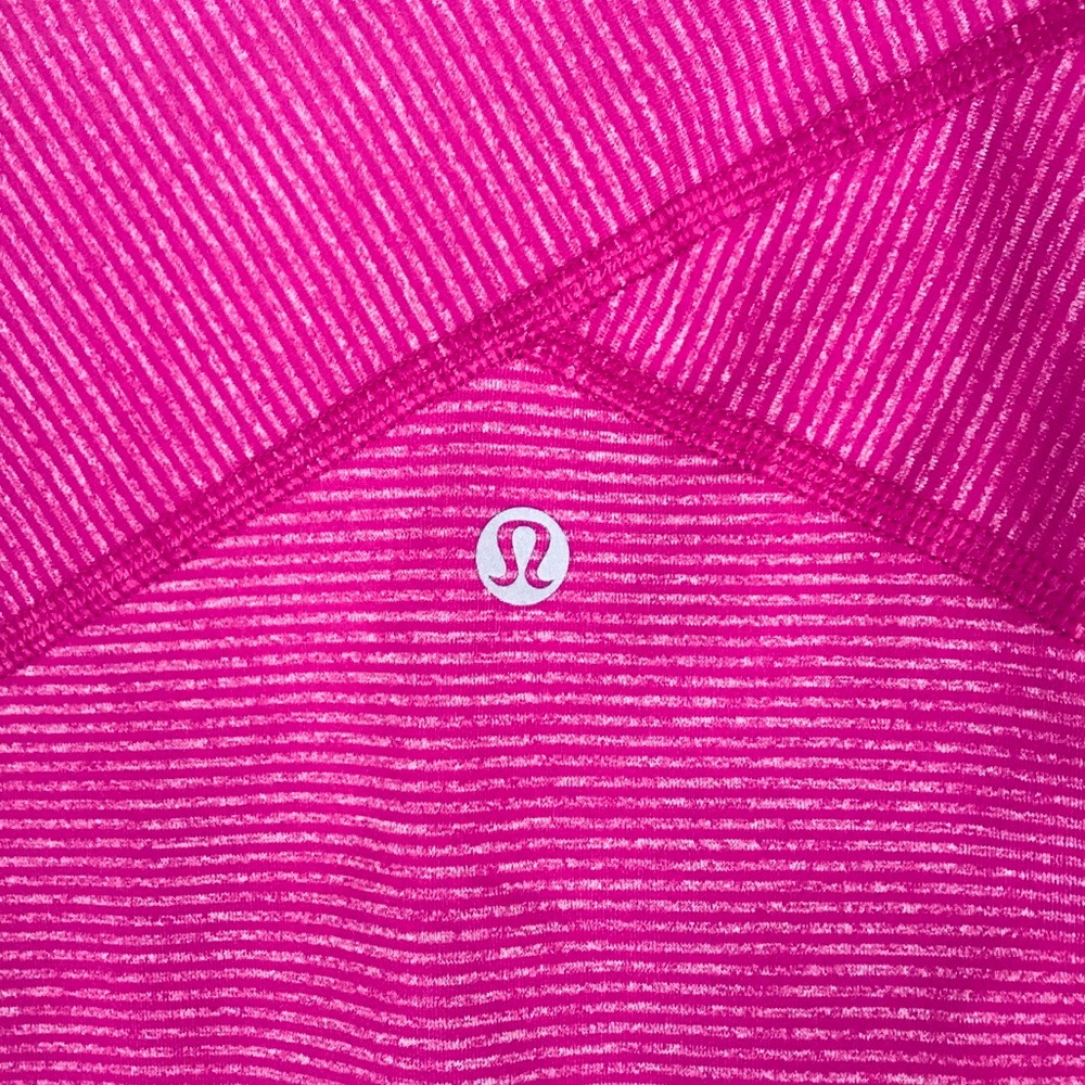 Lululemon Kriss Cross 1/2 ZIP Jacket Tonka Stripe - Picture 8 of 8